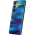 Ocean Blue Brush Stroke by Etta Vee Galaxy S24 Plus Skin